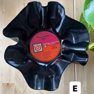 Vinyl Record Catch All Bowls